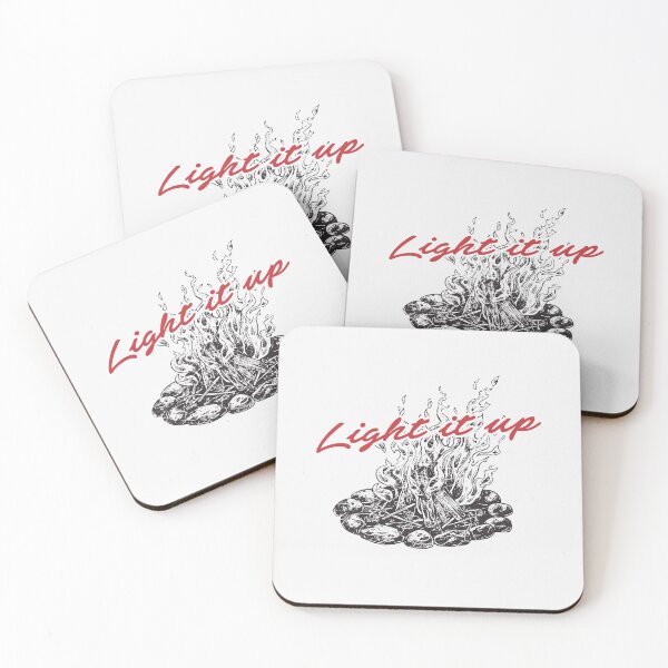 Item preview, Light it up | Just a Dad Who Loves Camping | Camping, bonfires, I love camping, funny camping, happy camper, matching camping shirts, matching family shirts designed and sold by 732Studio.