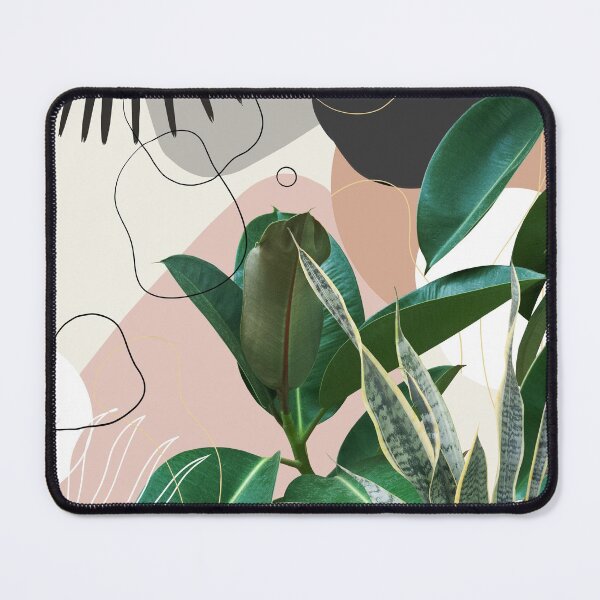 Item preview, Ficus Snake Plant Fan Palm Finesse #1 #tropical #decor #art  designed and sold by Anita's & Bella's Art.