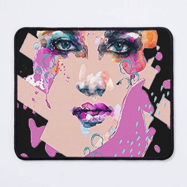 Item preview,  Mystical Face of a Woman Graphic Psychedelic abstract art, nr 4, graphic psychedelic abstract art, trippy graphic psychedelic arte abstracto designed and sold by Adri Barnard.