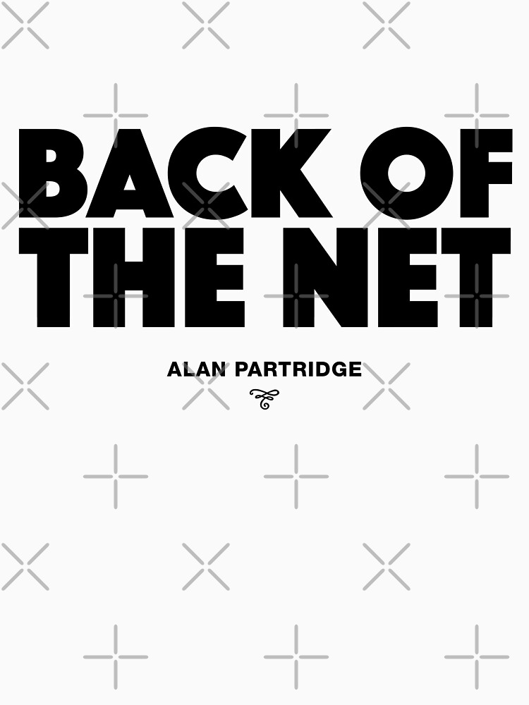 Alan Partridge Back Of The Net T Shirt By Roskopp