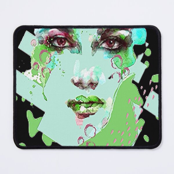 Item preview, Mystical Face of a Woman Graphic Psychedelic abstract art, nr 3, graphic psychedelic abstract art, trippy graphic psychedelic arte abstracto designed and sold by Adri Barnard.