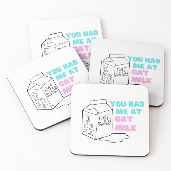 Item preview, Me tuviste en el diseño vegano de leche de avena designed and sold by choceclairs.