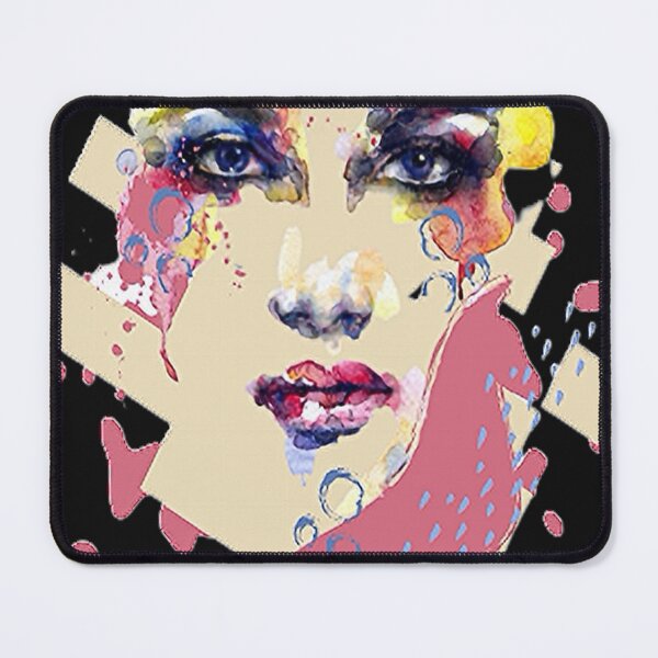 Item preview, Mystical Face of a Woman Graphic Psychedelic abstract art, graphic psychedelic abstract art, trippy graphic psychedelic arte abstracto designed and sold by Adri Barnard.