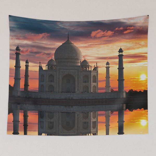 Item preview, Taj Mahal India Evening Sunset designed and sold by Piper-Deals.