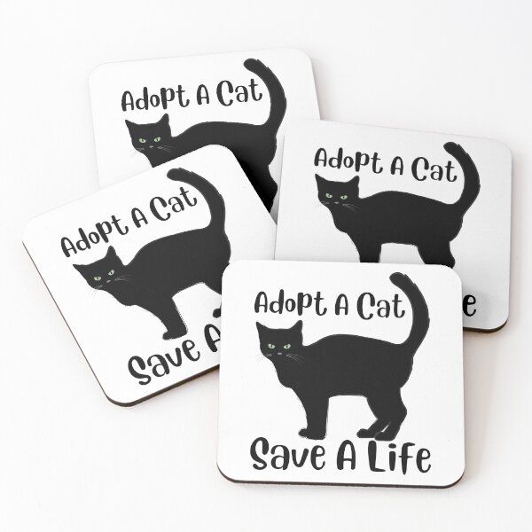 Item preview, Adopt A Cat Save A Life designed and sold by SweetAndSpice.