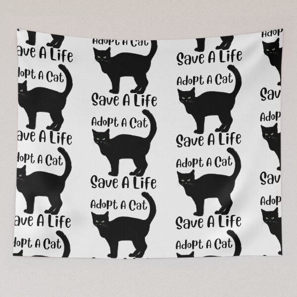 Item preview, Adopt A Cat Save A Life designed and sold by SweetAndSpice.
