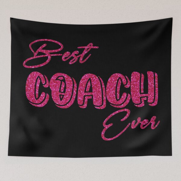 Item preview, Hot Pink Best Coach Ever designed and sold by PeachesMommy.