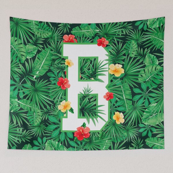 Item preview, Capital Letter B Alphabet Monogram Initial Flower Gardener designed and sold by GrandeDuc.