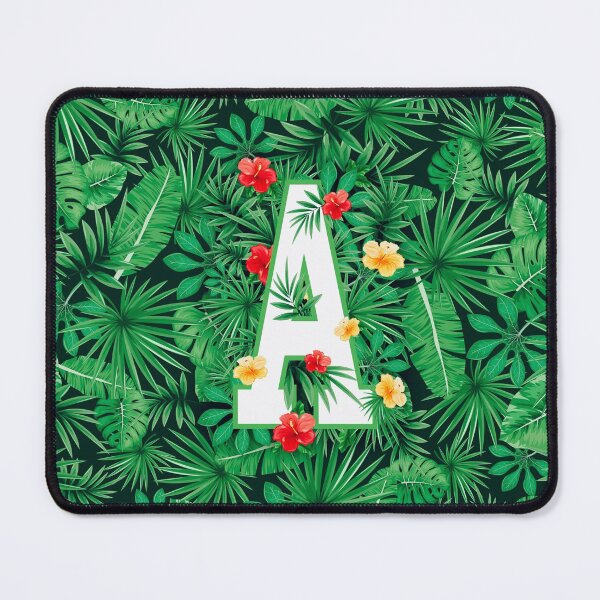 Item preview, Capital Letter A Alphabet Monogram Initial Flower Gardener designed and sold by GrandeDuc.
