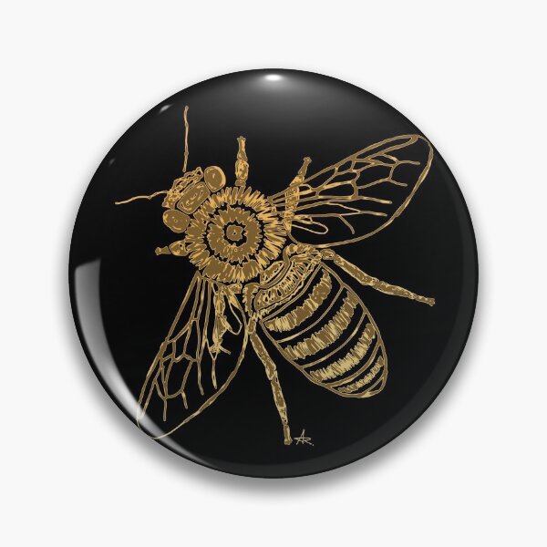 Item preview, Golden bee designed and sold by Anna Ratkevich.