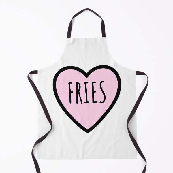 Item preview, Fries Heart designed and sold by PinkPerfect.