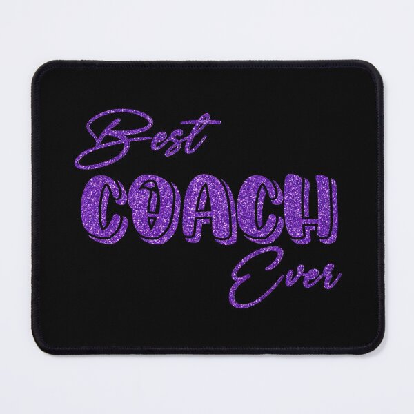 Item preview, Pretty Purple Best Coach Ever designed and sold by PeachesMommy.