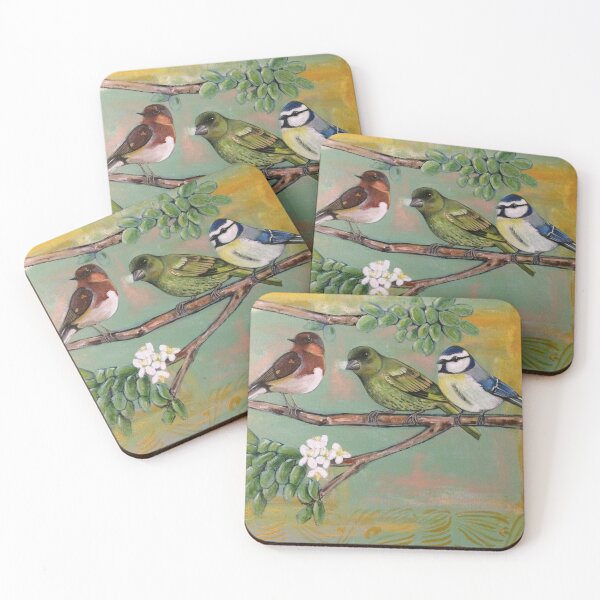 Item preview, Spring Birds  designed and sold by Jamboree-Prints.