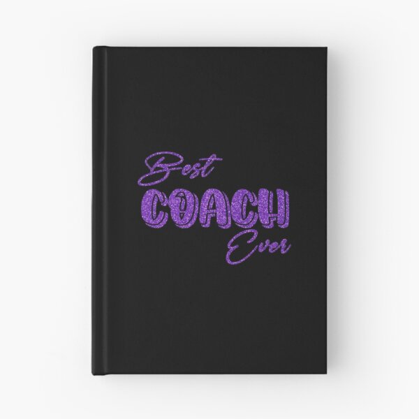 Item preview, Pretty Purple Best Coach Ever designed and sold by PeachesMommy.