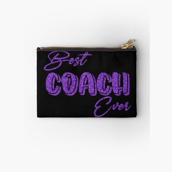 Item preview, Pretty Purple Best Coach Ever designed and sold by PeachesMommy.