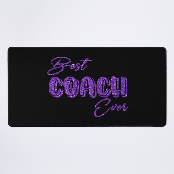 Item preview, Pretty Purple Best Coach Ever designed and sold by PeachesMommy.