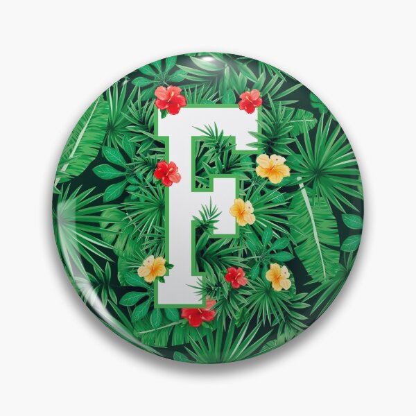 Item preview, Capital Letter F Alphabet Monogram Initial Flower Gardener designed and sold by GrandeDuc.