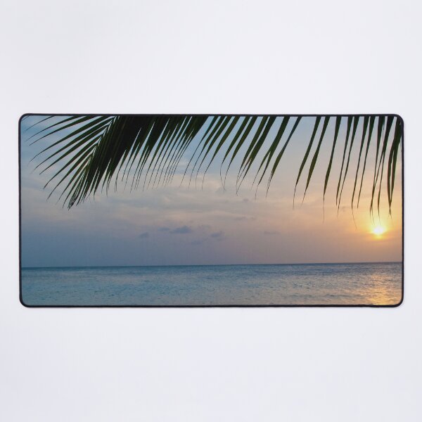 Item preview, Caribbean Sunset Ocean Palm Dream #1 #tropical #beach #wall #decor #art designed and sold by Anita's & Bella's Art.