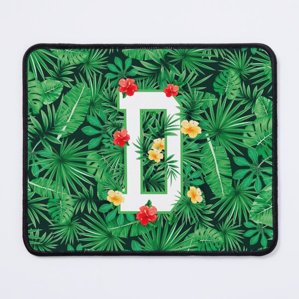Item preview, Capital Letter D Alphabet Monogram Initial Flower Gardener designed and sold by GrandeDuc.