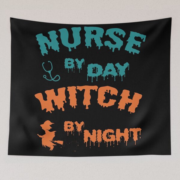 Item preview, Nurse By Day Witch By Night designed and sold by YSNbr.