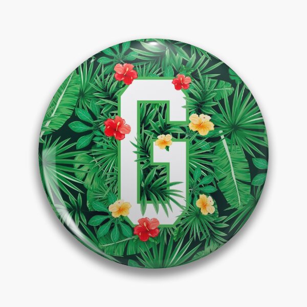 Item preview, Capital Letter G Alphabet Monogram Initial Flower Gardener designed and sold by GrandeDuc.