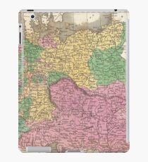 Vintage Map of Germany (1827) iPad-Hülle & Skin