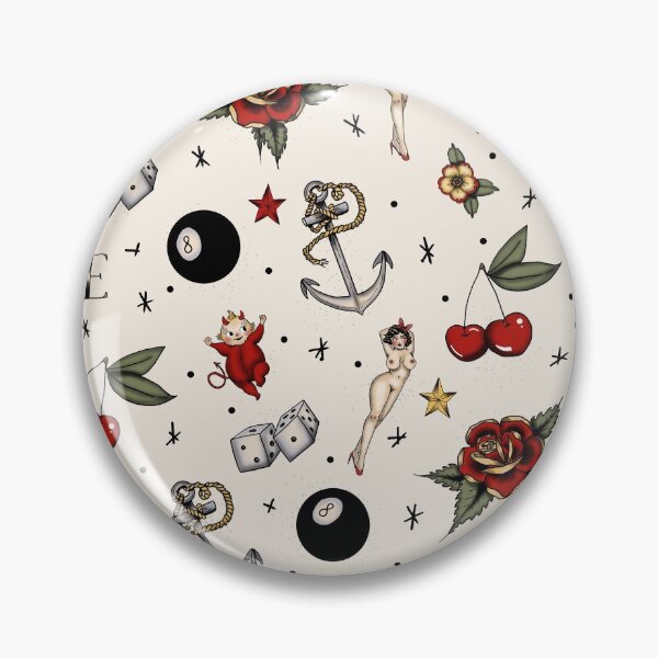 Item preview, Tattoo Flash Pattern designed and sold by Jordyn St. John.
