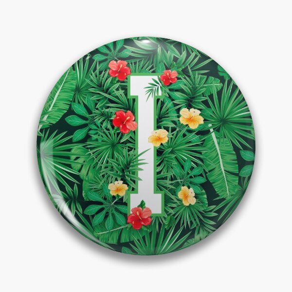 Item preview, Capital Letter I Alphabet Monogram Initial Flower Gardener designed and sold by GrandeDuc.