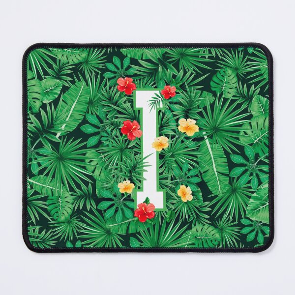 Item preview, Capital Letter I Alphabet Monogram Initial Flower Gardener designed and sold by GrandeDuc.