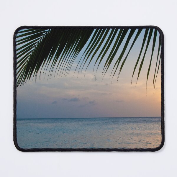 Item preview, Caribbean Sunset Ocean Palm Dream #1 #tropical #beach #wall #decor #art designed and sold by Anita's & Bella's Art.