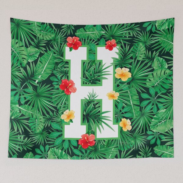 Item preview, Capital Letter H Alphabet Monogram Initial Flower Gardener designed and sold by GrandeDuc.