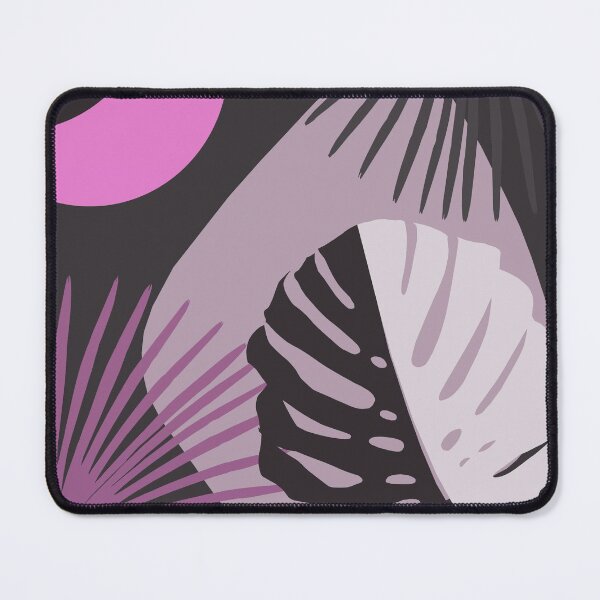 Item preview, Minimal Yin Yang Monstera Fan Palm Night Finesse #3 #tropical #decor #art designed and sold by Anita's & Bella's Art.