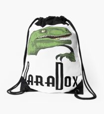 Paradoxical Philosoraptor Drawstring Bag