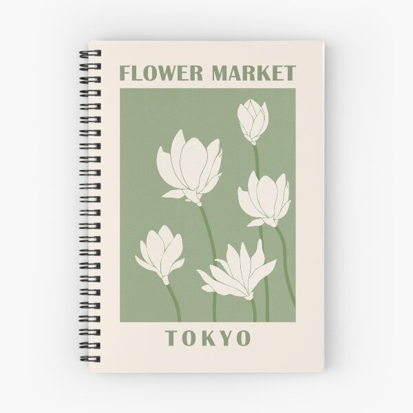 Item preview, Tokyo Flower Market Poster designed and sold by TheColorFlow.