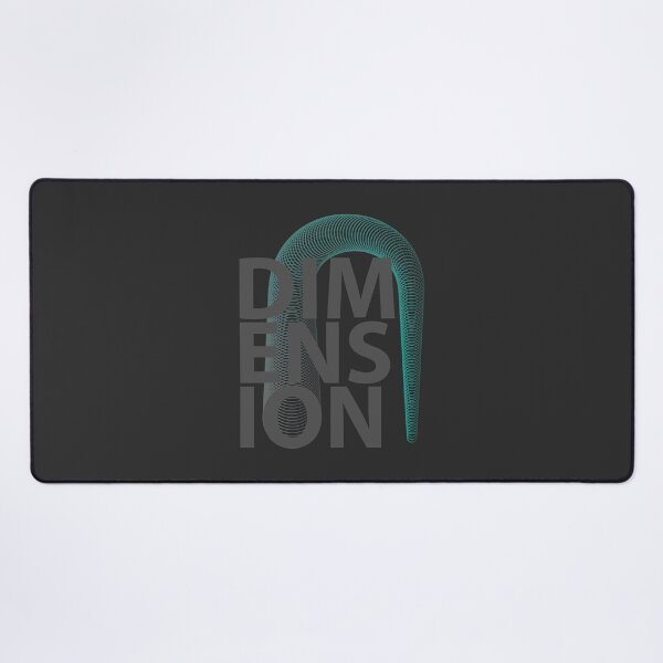 DIMENSION-Tunnel Desk Mat