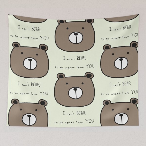 Item preview, Bear To Be Apart designed and sold by Nickadon.