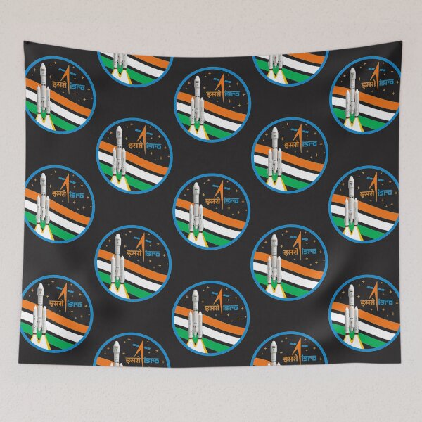 Item preview, ISRO India Rocket Tee - Indian Space Exploration designed and sold by RykerTilloe.