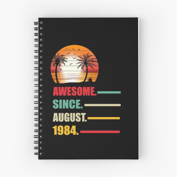 Item preview, 1984 Vintage August - 37th Birthday Gift designed and sold by Ibu83.