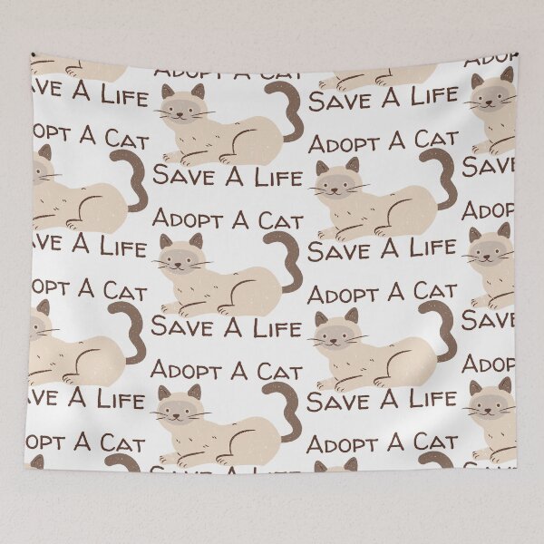 Item preview, Adopt A Cat Save A Life designed and sold by SweetAndSpice.
