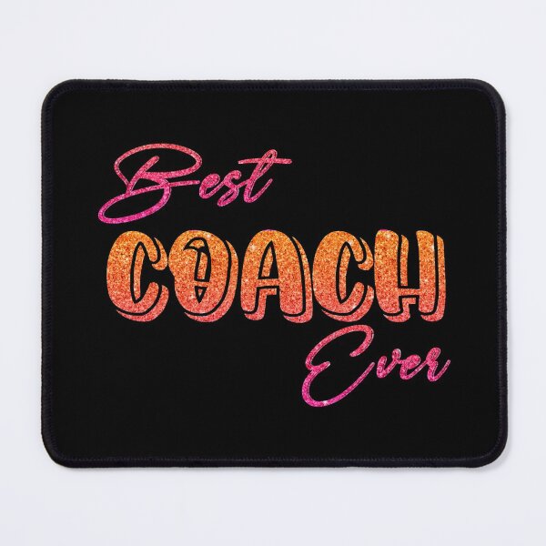Item preview, Pink Orange Ombre Best Coach Ever designed and sold by PeachesMommy.