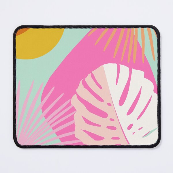 Item preview, Minimal Yin Yang Monstera Fan Palm Summer Finesse #2 #tropical #decor #art designed and sold by Anita's & Bella's Art.