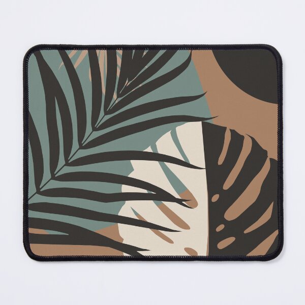 Item preview, Minimal Yin Yang Monstera Fan Palm Finesse #4 #tropical #decor #art designed and sold by Anita's & Bella's Art.