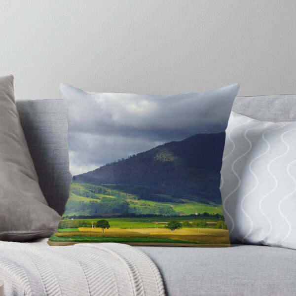 Item preview, Beautiful colorful rural landscape with contrast areas of light and shadows, Alsace, France designed and sold by Alexander Sorokopud.