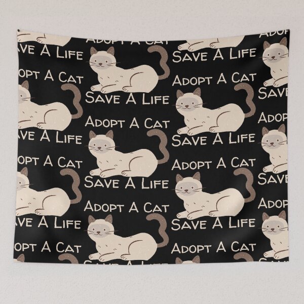 Item preview, Adopt A Cat Save A Life designed and sold by SweetAndSpice.