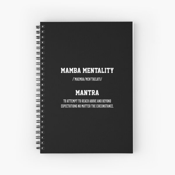 Item preview, Mamba Mentality - Motivational Quote Gift designed and sold by DiogoCalheiros.