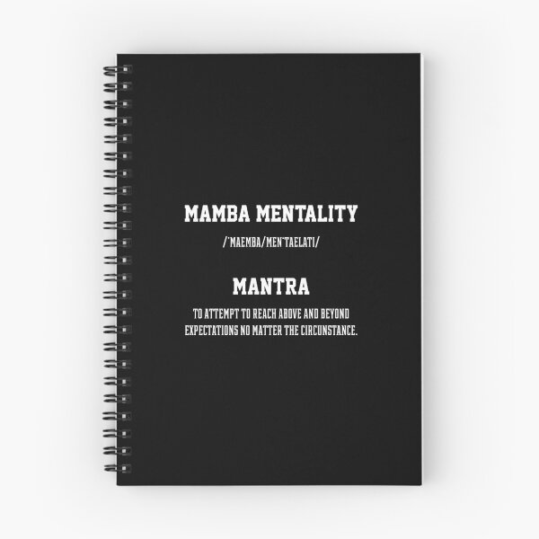 Artikelvorschau, Mamba Mentality - Motivationszitat Geschenk entworfen und verkauft von DiogoCalheiros.
