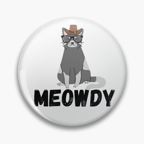 Item preview, Meowdy. Texas Cat Meme  designed and sold by ronaldsonou.