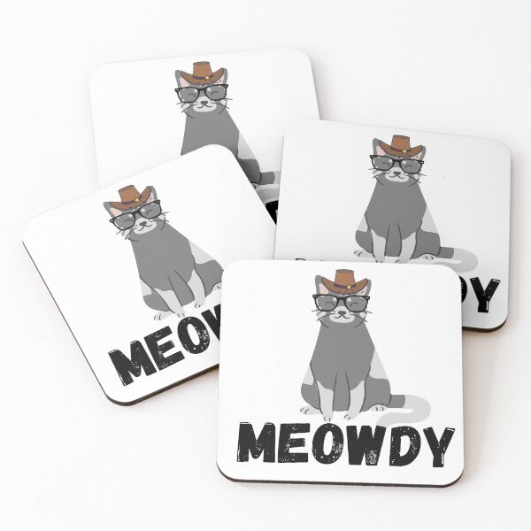 Item preview, Meowdy. Texas Cat Meme  designed and sold by ronaldsonou.