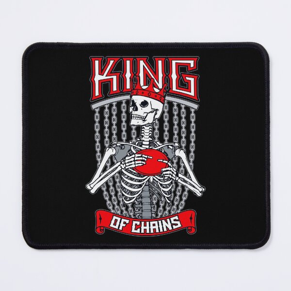 Item preview, Disc Golf Frolf Gothic Skeleton King Of Chains Skull Golfer designed and sold by GrandeDuc.