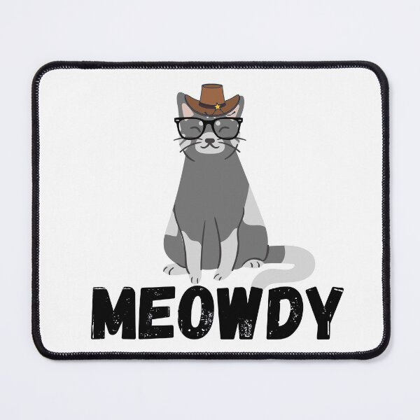 Item preview, Meowdy. Texas Cat Meme designed and sold by ronaldsonou.